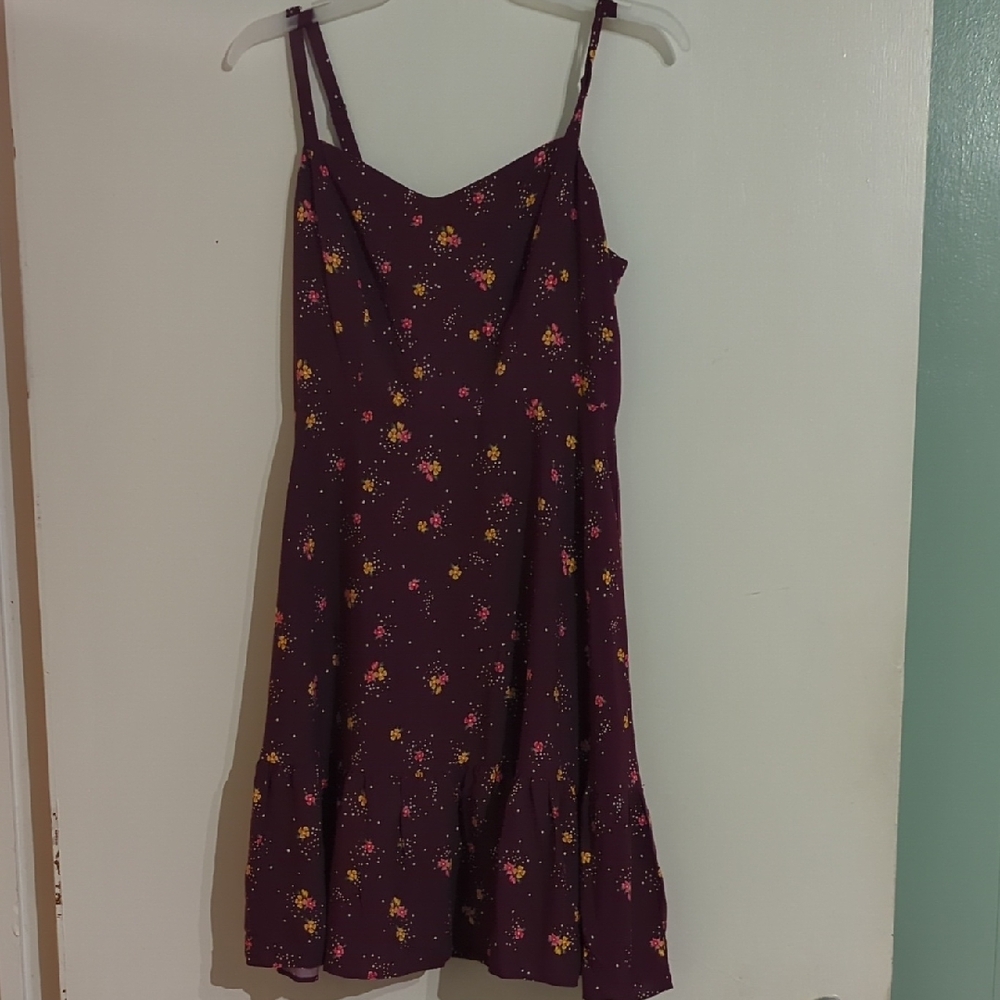 Old Navy Red Spaghetti Strap Sundress Mini